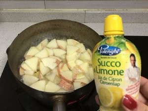 柠檬蜜地瓜苹果的做法