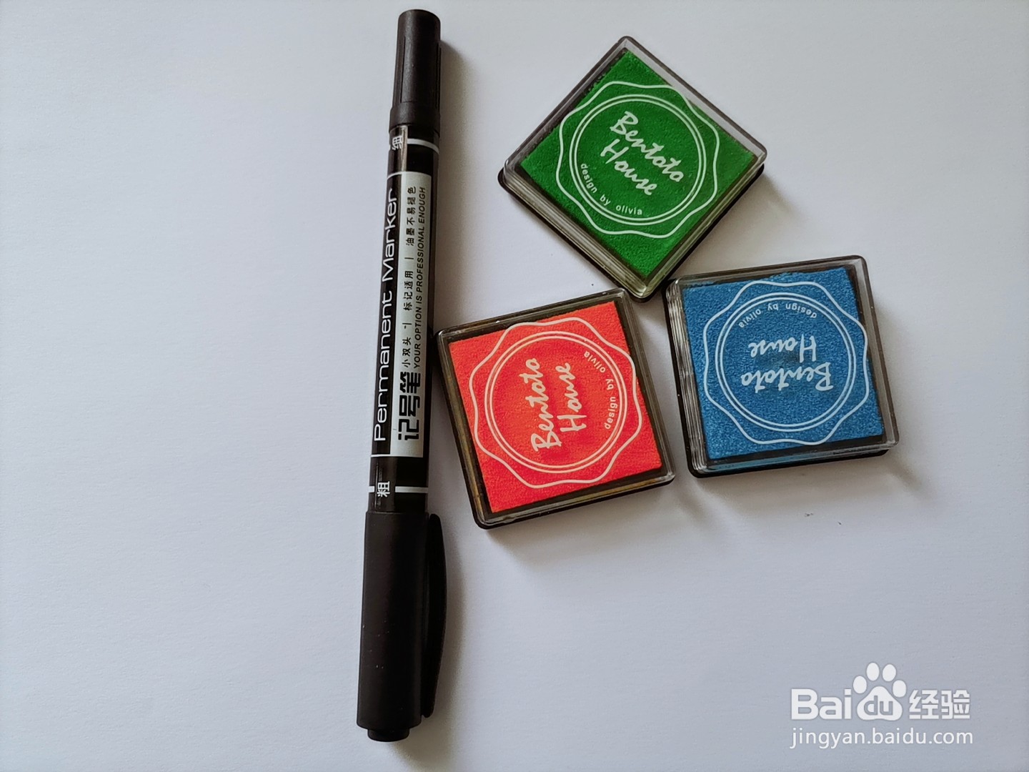 如何用手指印画一只蜻蜓