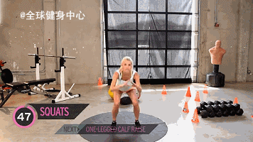 每天十分钟轻松瘦大腿（动图）