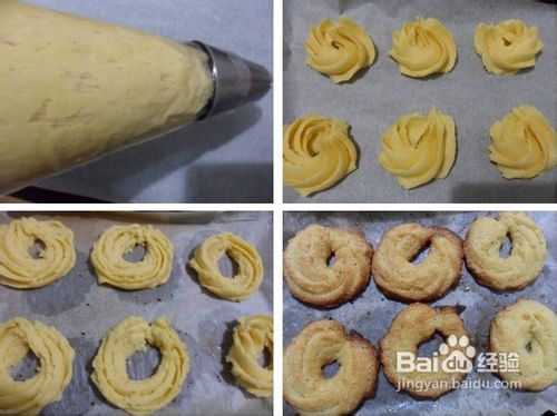 黄油曲奇怎么做