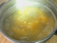 香蕉红薯玉米粥的做法