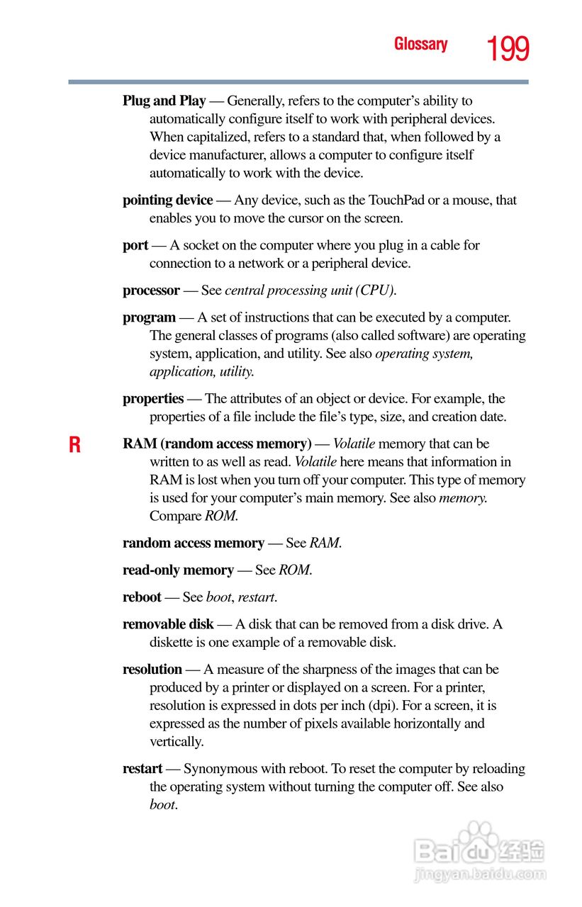 东芝NB200笔记本电脑使用说明书:[20]