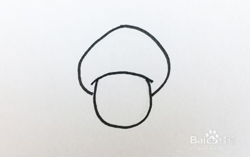 蘑菇头怎么画
