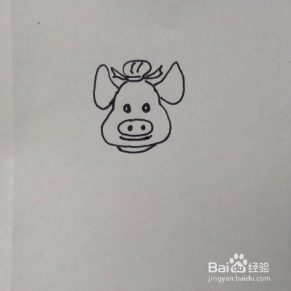 猪八戒画法教程。如何画猪八戒，怎么画猪八戒？