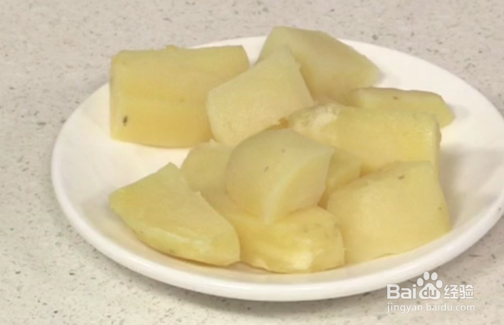 心脏食疗鸡汁拌土豆泥