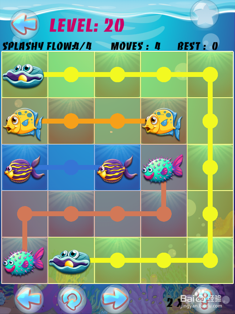 a splashy water safari fish flow游戏攻略1-30