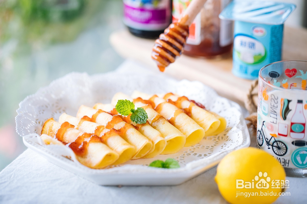 香气满满的酸奶蛋饼