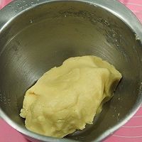 原味可可拼色豆沙酥的做法