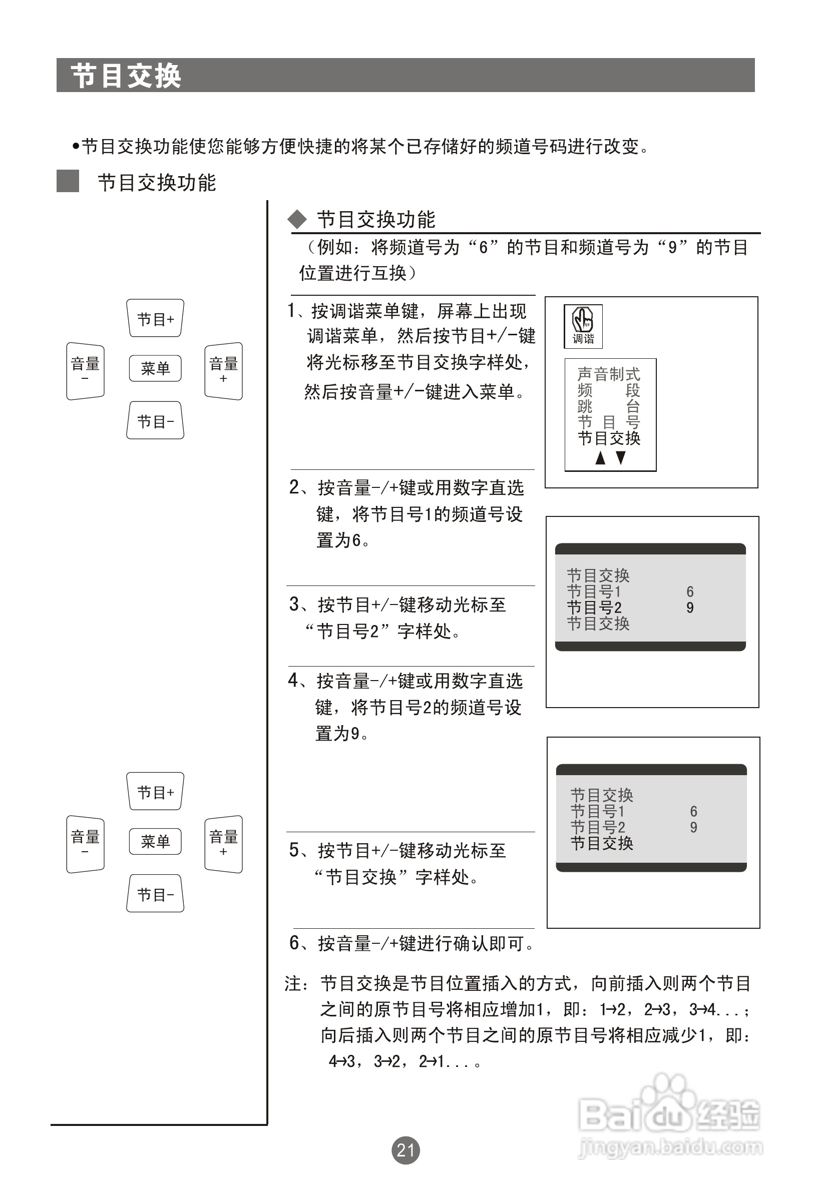 海尔21TA1-J彩电使用说明书:[3]