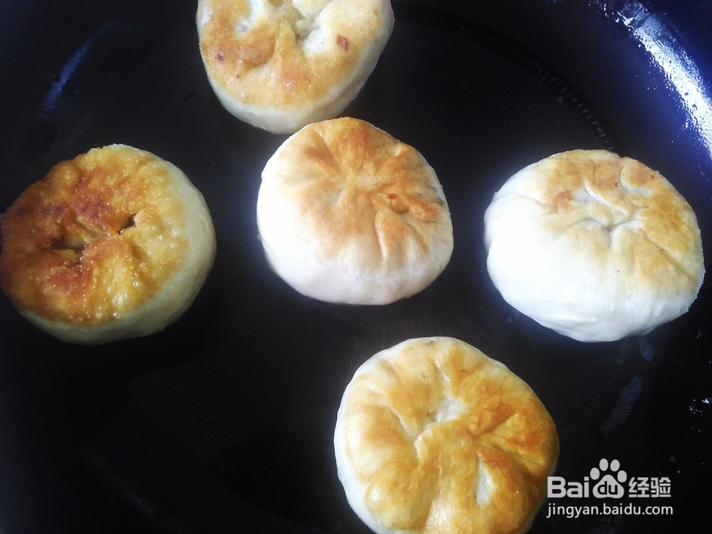 煎包子，土豆肉末馅包子的做法