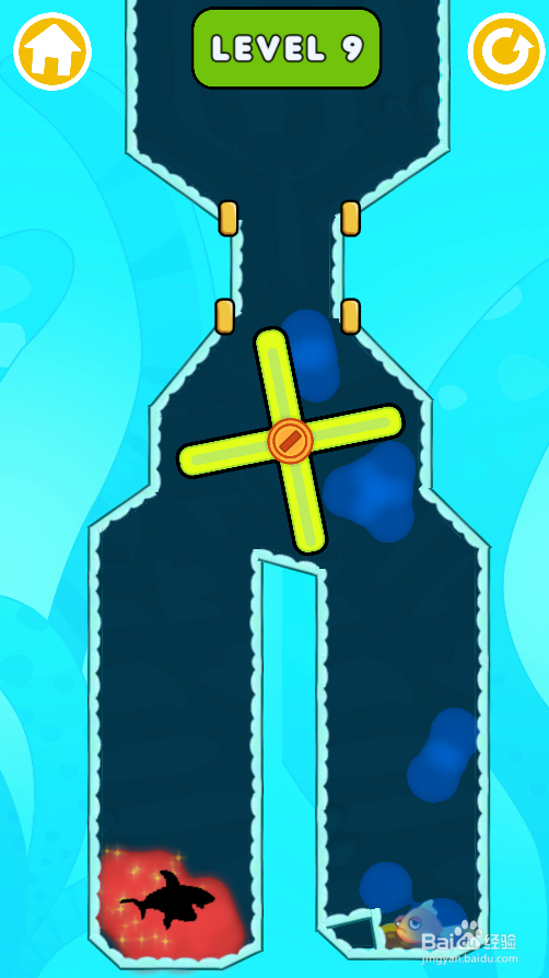 救救那条小金鱼的Level 9怎样通过?