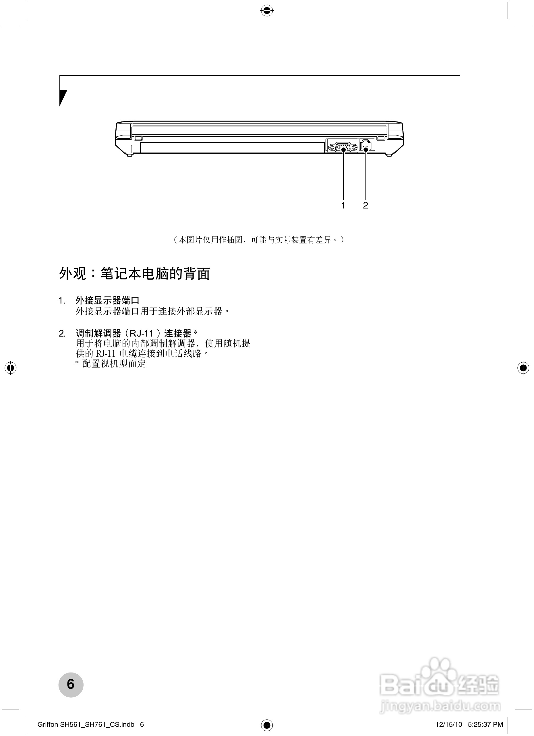 富士通Griffon SH561笔记本电脑使用说明书:[2]