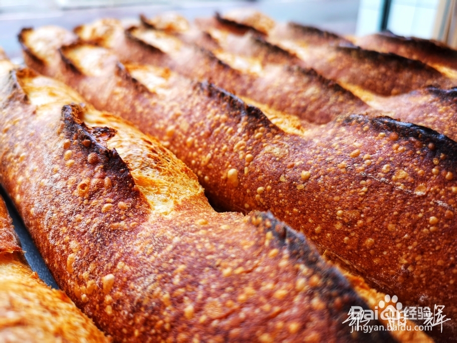 孩子爱吃的黑芝麻法棍