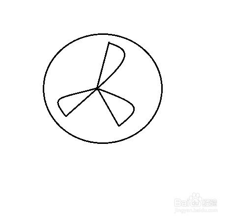 电风扇的简笔画