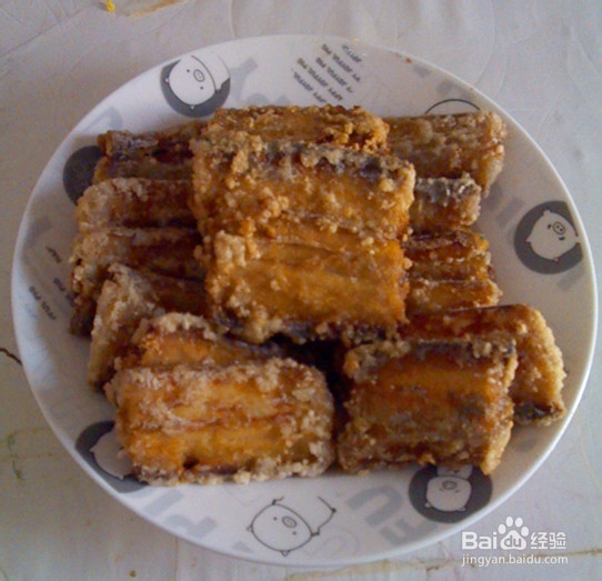 香酥干炸带鱼
