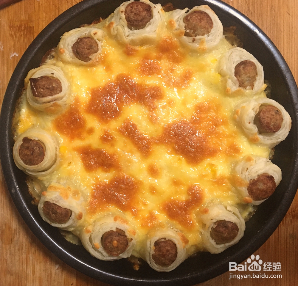 忍不住流口水的芝士火腿