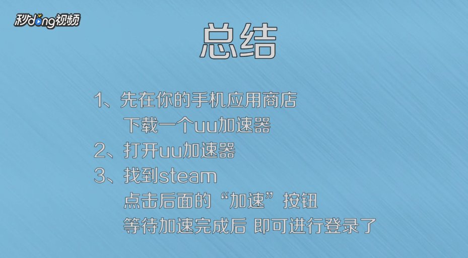 steam手机版登录不上怎么办