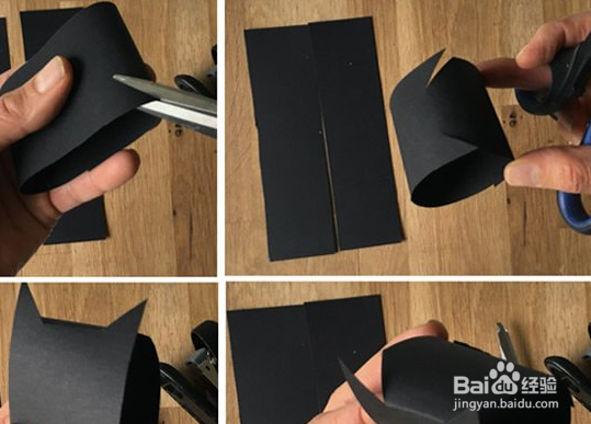 简单又可爱蝙蝠花环的手工制作教程