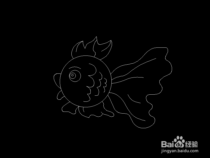 小金鱼使用CAD如何画