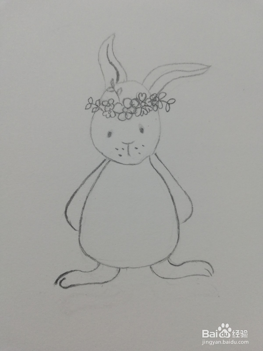 如何画只忧郁兔