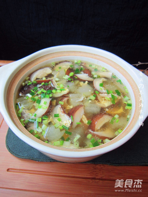 寒冷冬季来自妈妈的温暖——冬瓜海米汤