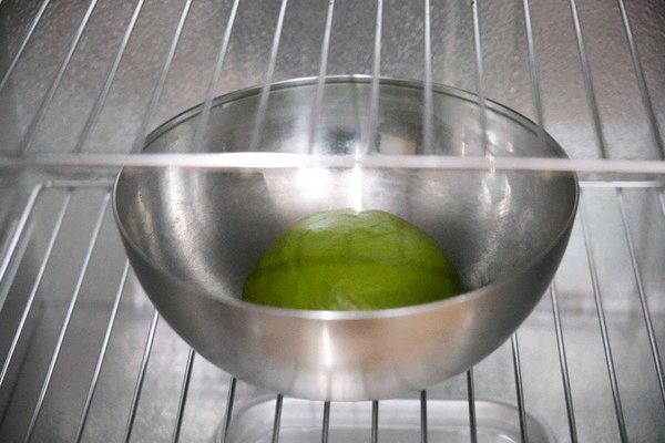 缤纷抹茶花环面包