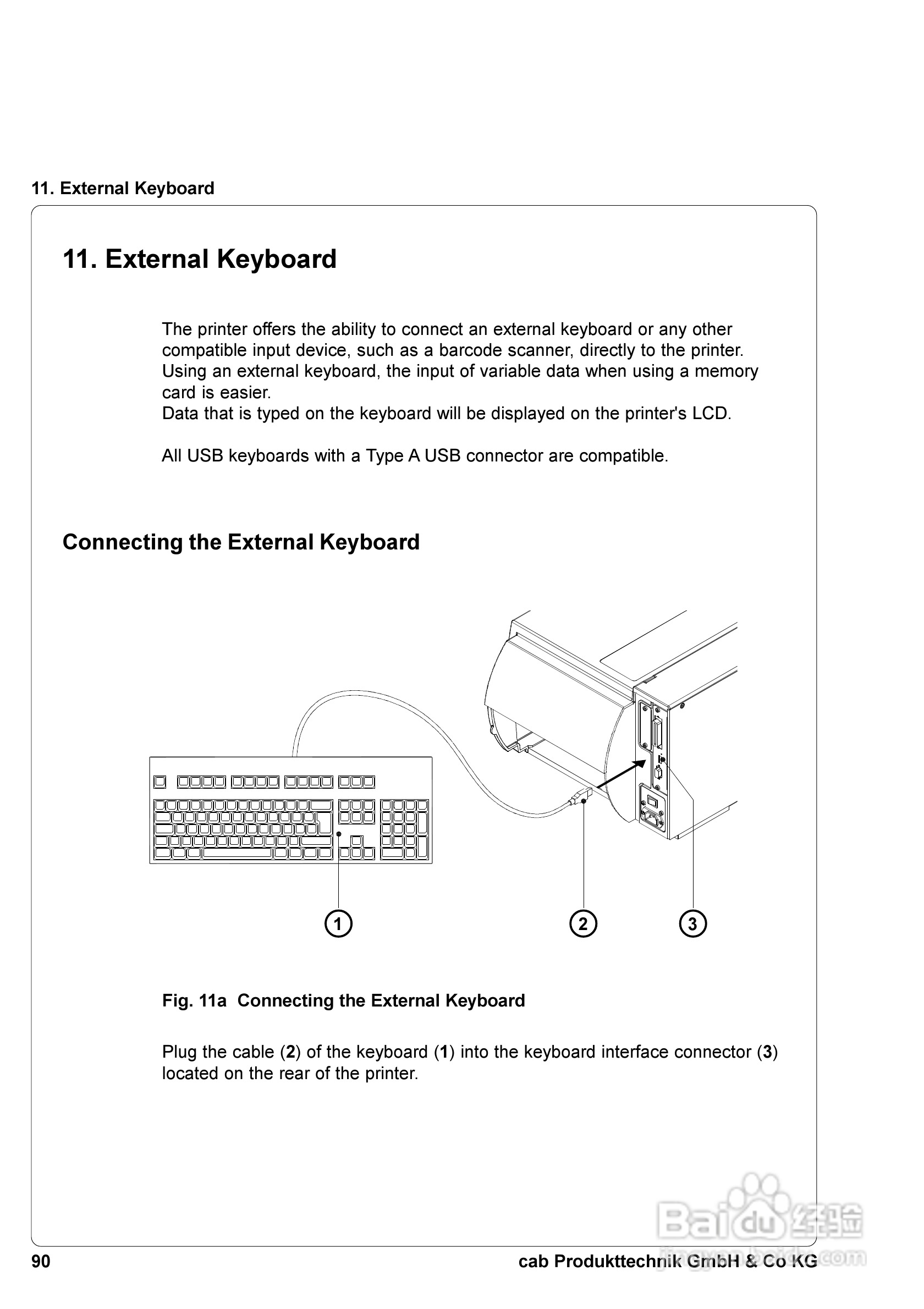 cab A8300打印机使用说明书:[9]