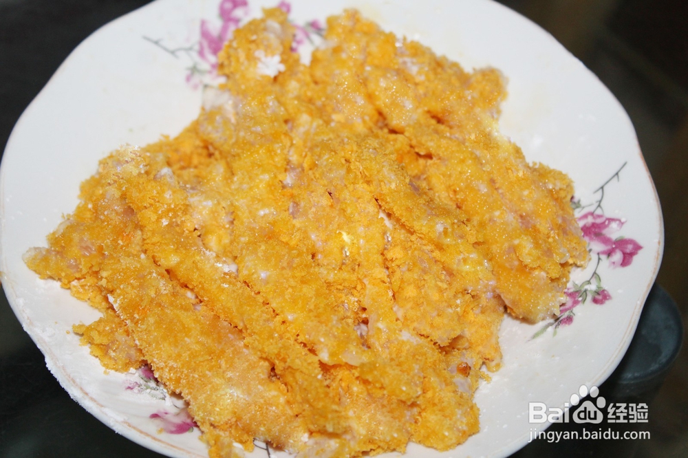 炸鸡柳和鸡肉棒的家庭做法