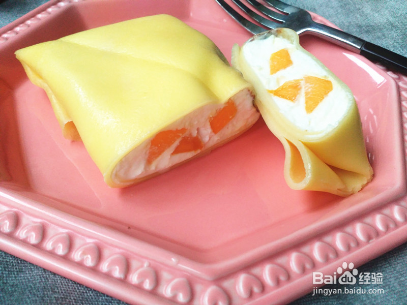 芒果班戟的做法