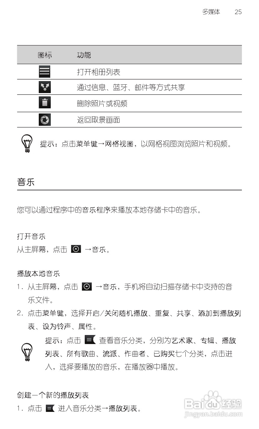 宏达HTC A315c手机使用说明书:[4]