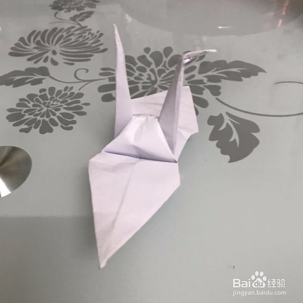 怎样教小孩折千纸鹤