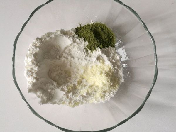 抹茶蔓越莓麻糬