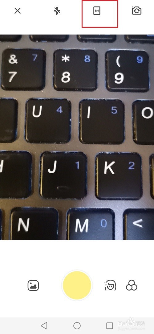 黄油相机怎么拍正方形照片