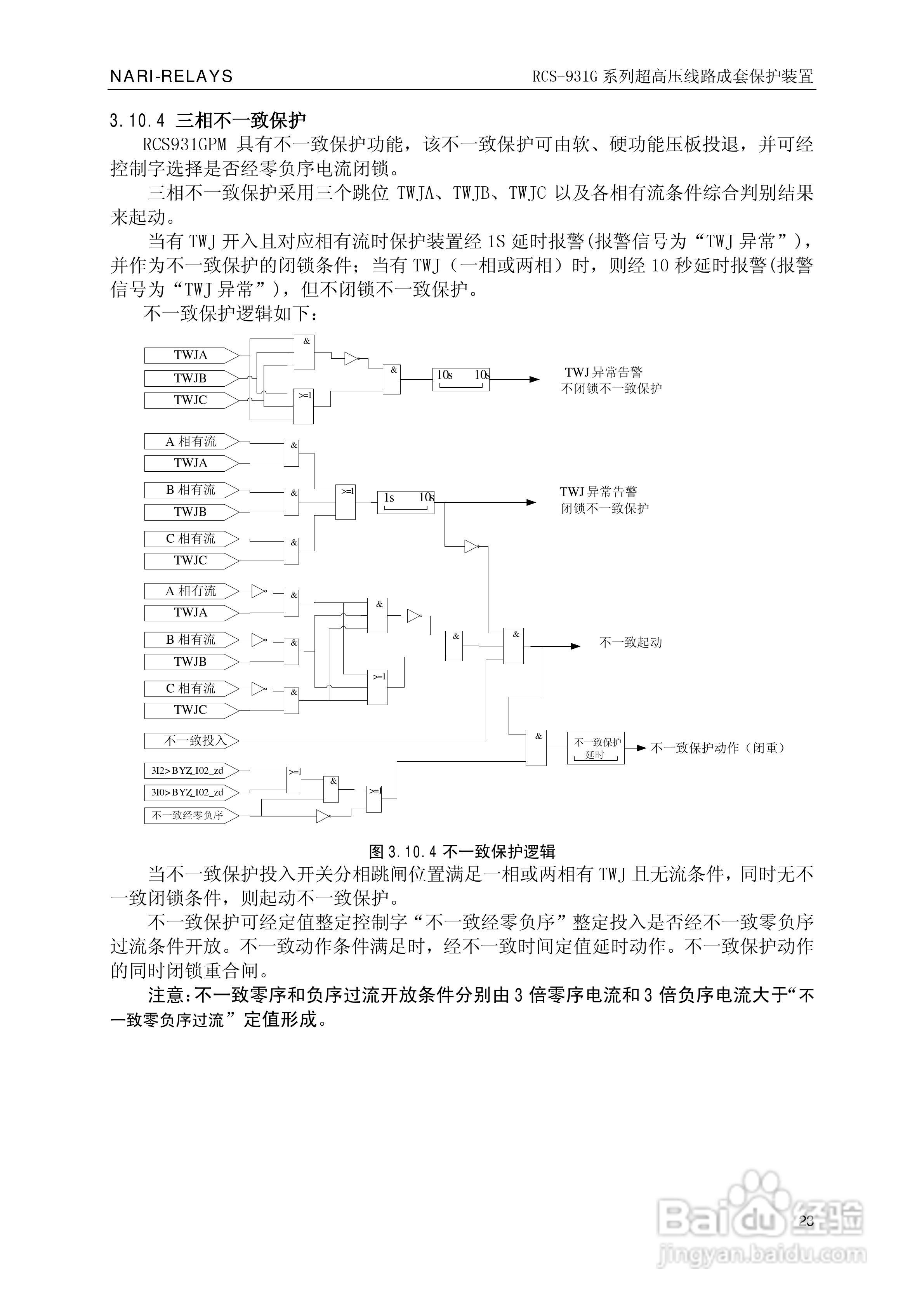 RCS-931G系列超高压线路电流差动保护装置技术和使用说:[3]