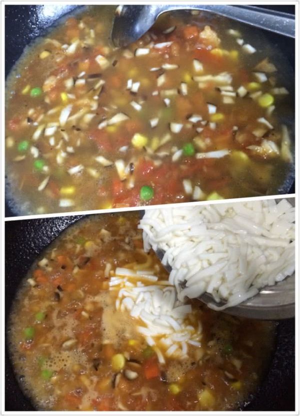 什锦番茄豆腐羹