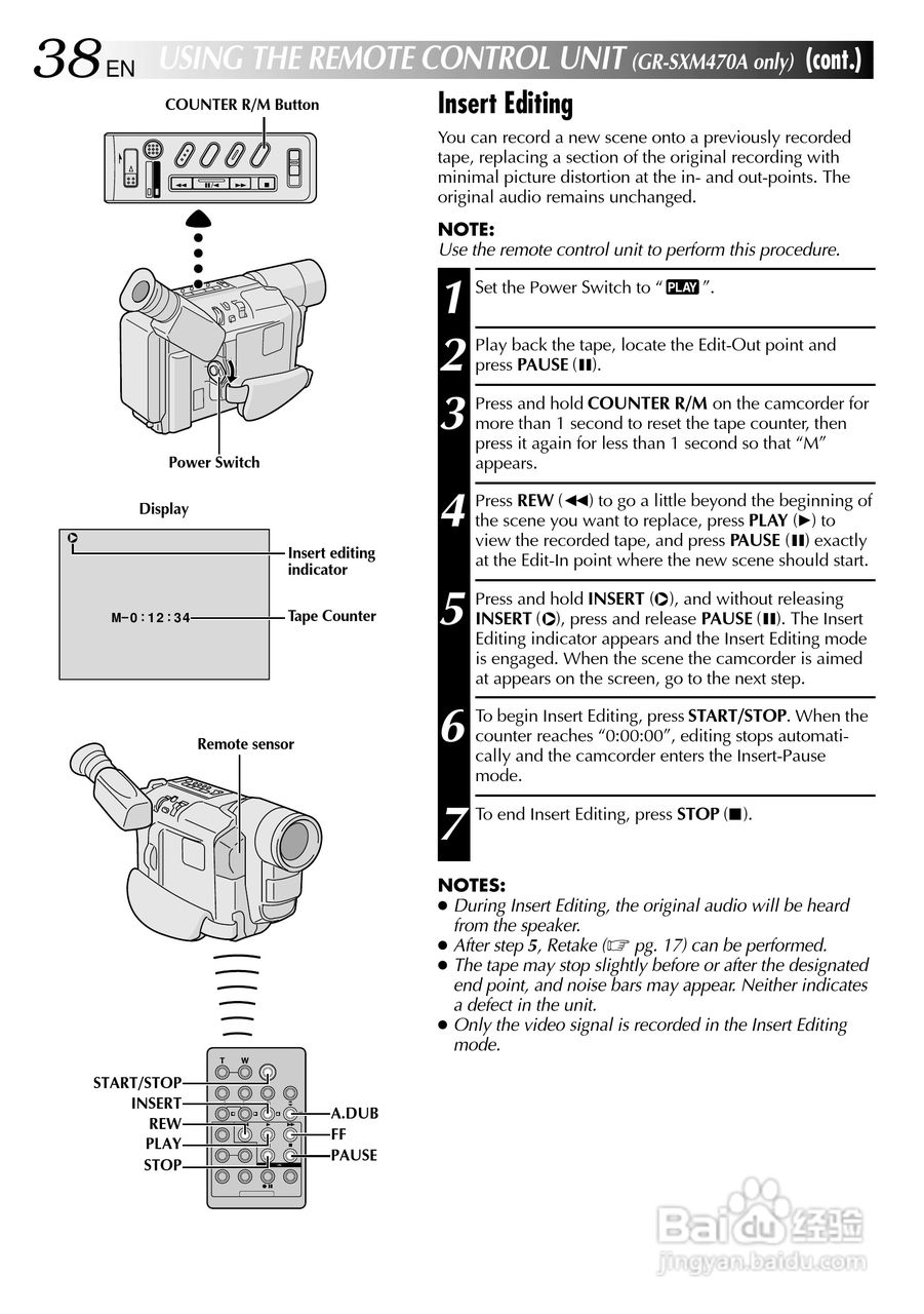 胜利GR-FXM170A数码摄像机使用说明书:[4]