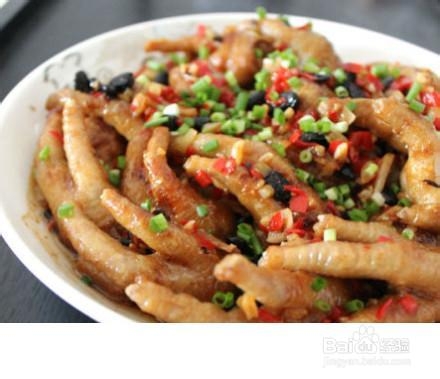 豉汁蒸鸡爪的做法