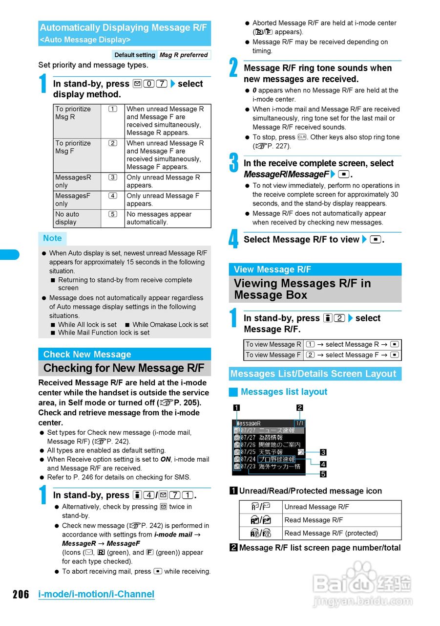 DoCoMo SH904i移动电话说明书:[21]