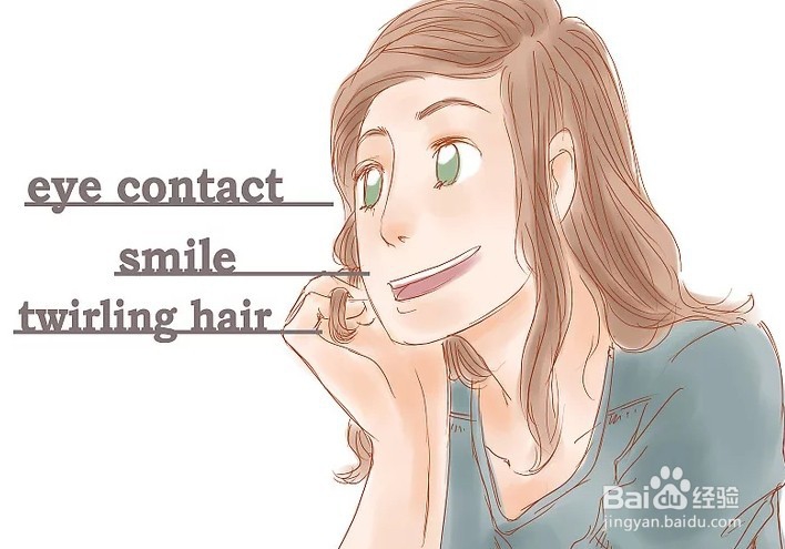 如何在喜欢的人面前表现