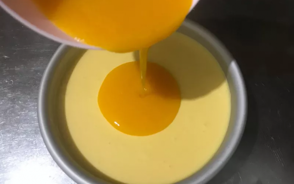 免烤箱芒果慕斯