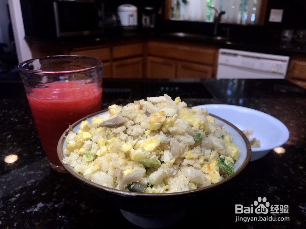 一学就会的鸡蛋榨菜馒头