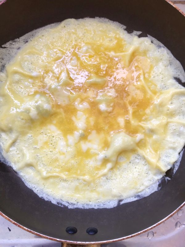 青瓜蛋皮虾仁卷饼