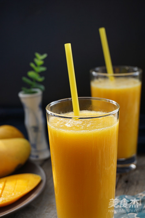 芒果蜂蜜汁的做法