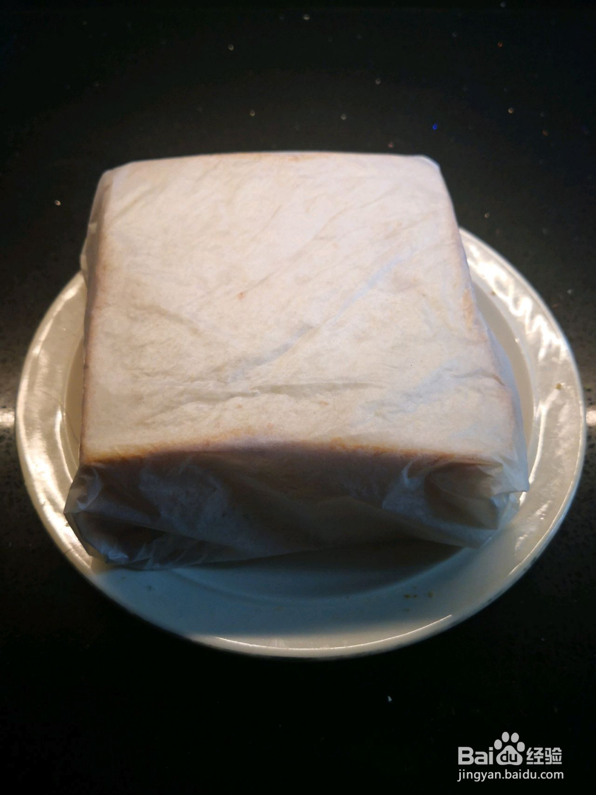 自制低脂卤肉三明治的做法