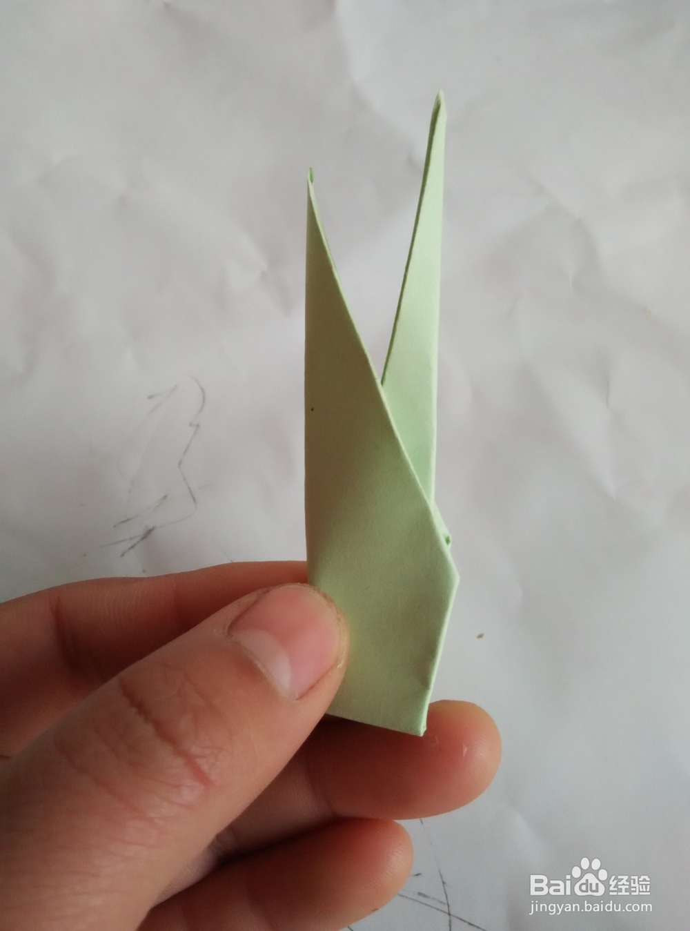 折纸郁金香的折法