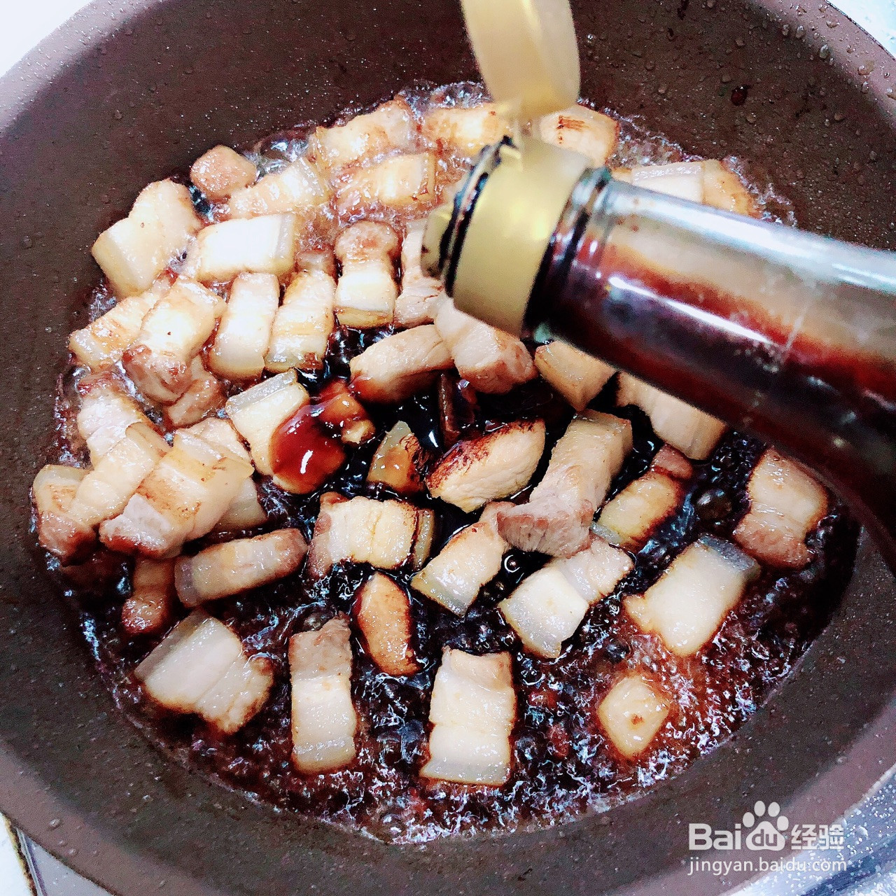 香菇卤肉饭的做法