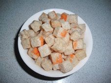 营养虾香浓郁面——豆腐粒鲜虾汤面