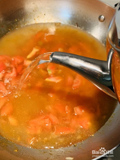 蔬果美食-青菜西红柿疙瘩汤的做法
