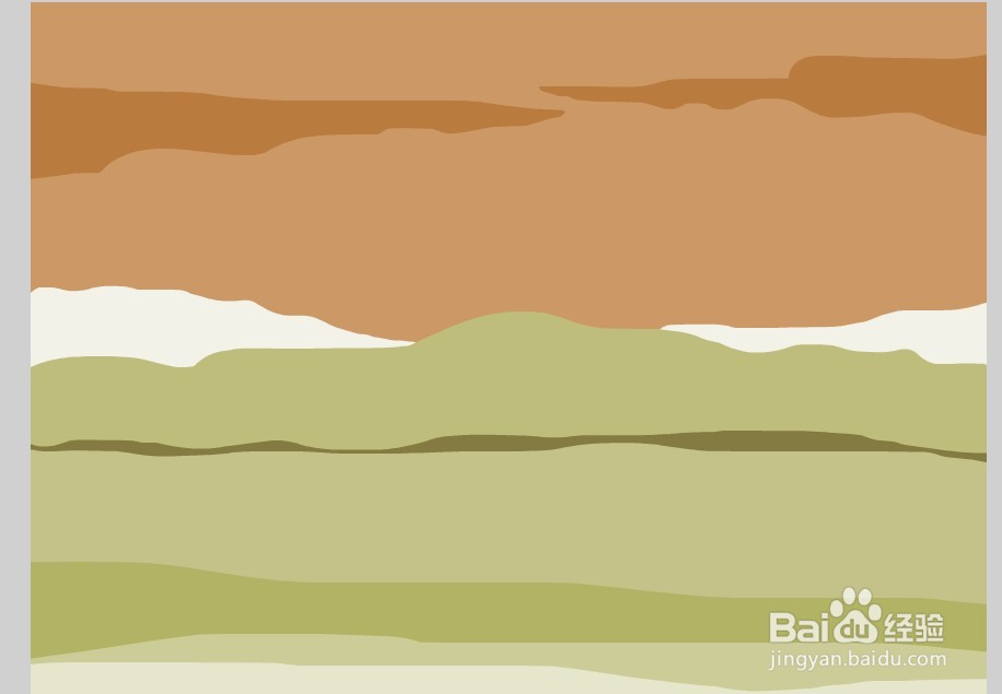 flash如何绘制一个泥土的背景