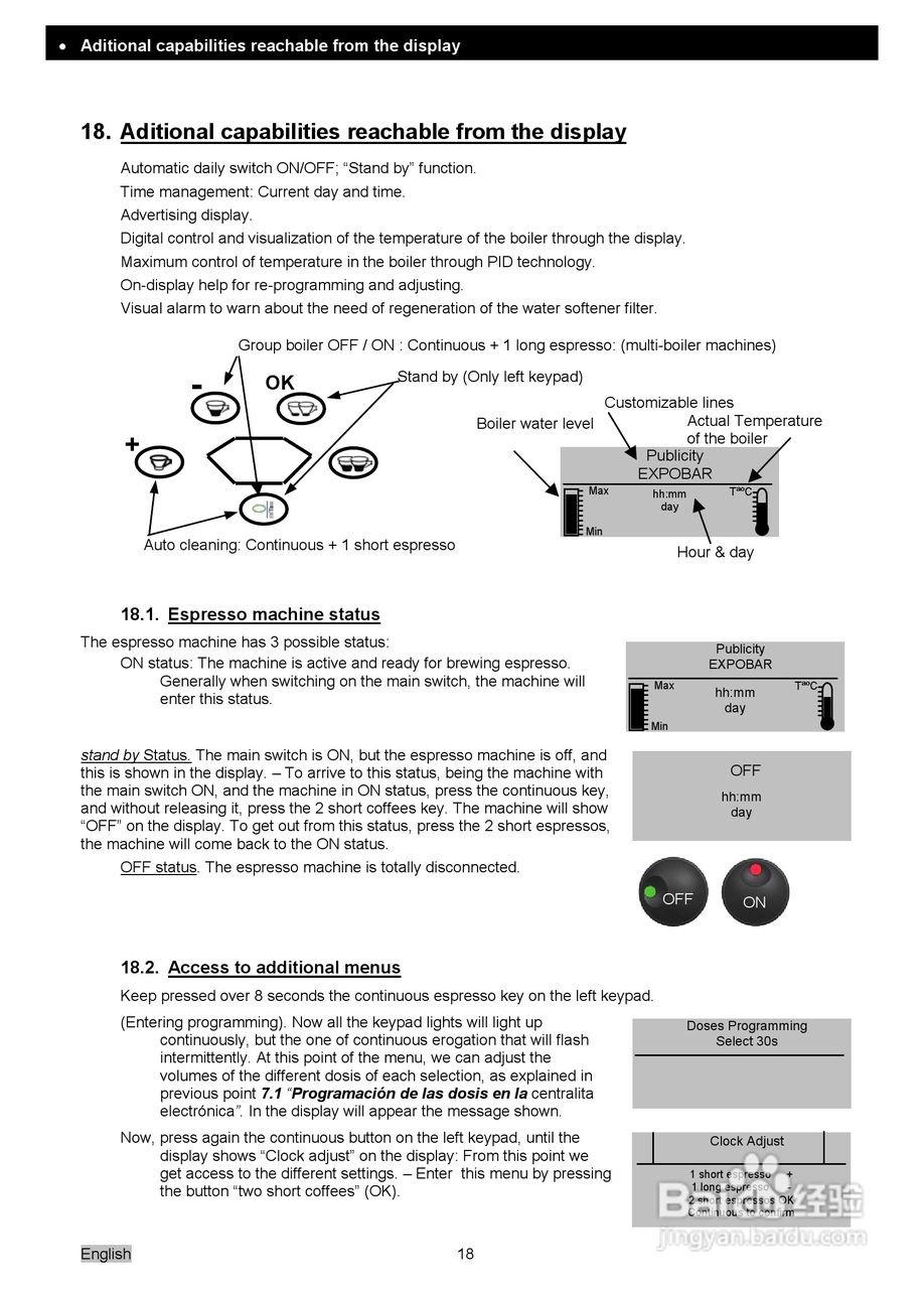Expobar.Diamant钻石系列咖啡机操作使用说明书:[2]